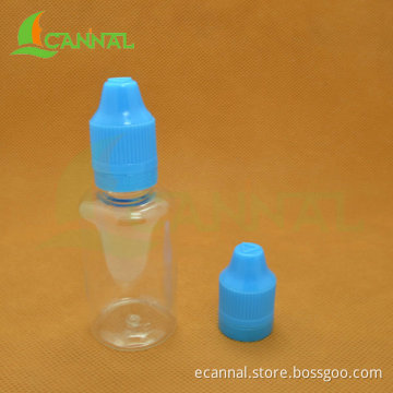 Pet Plastic E Liquid Dropper Bottle with Childproof Cap (BL001)